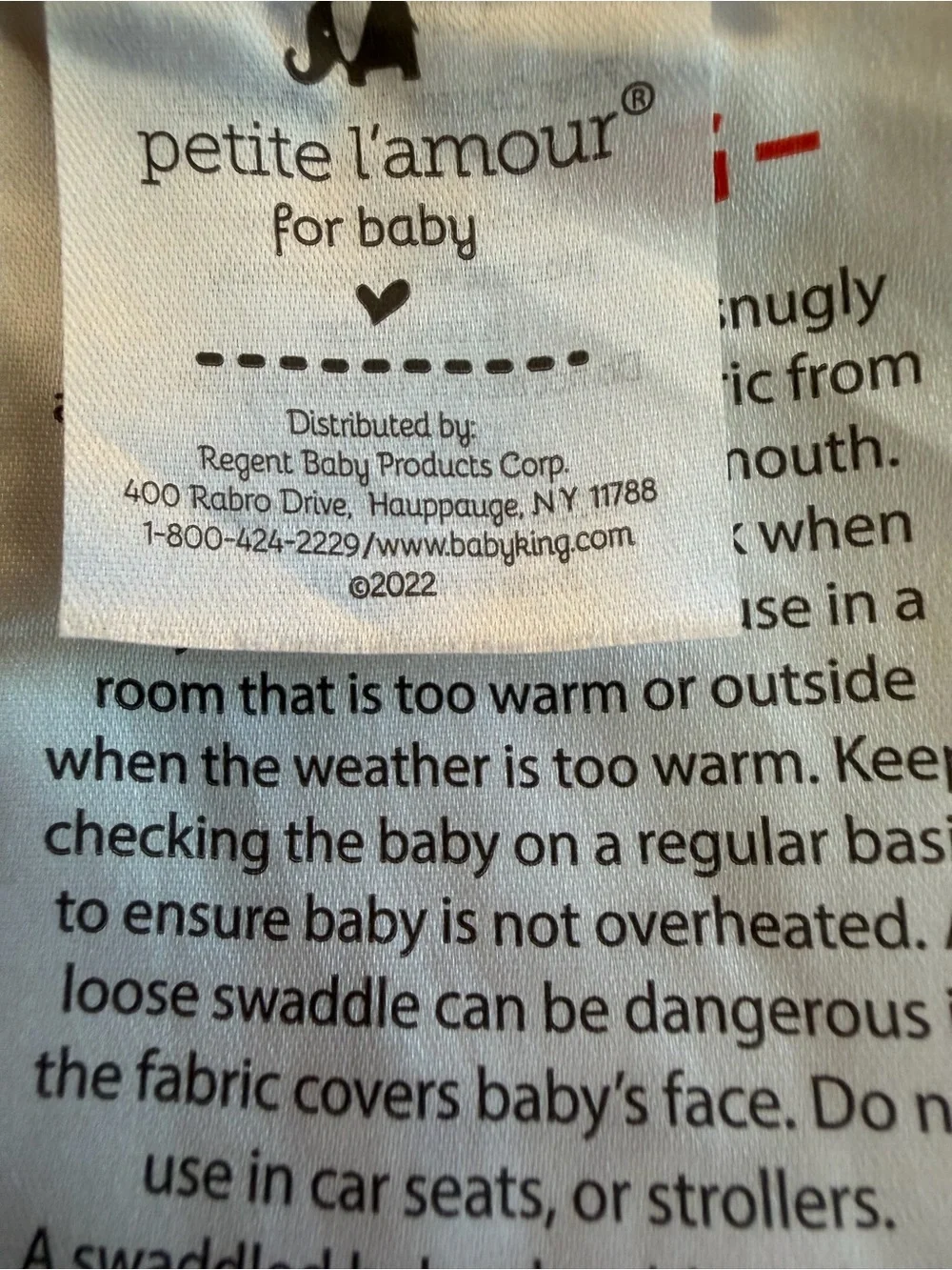 Blue & white Cars Baby Swaddle Sack